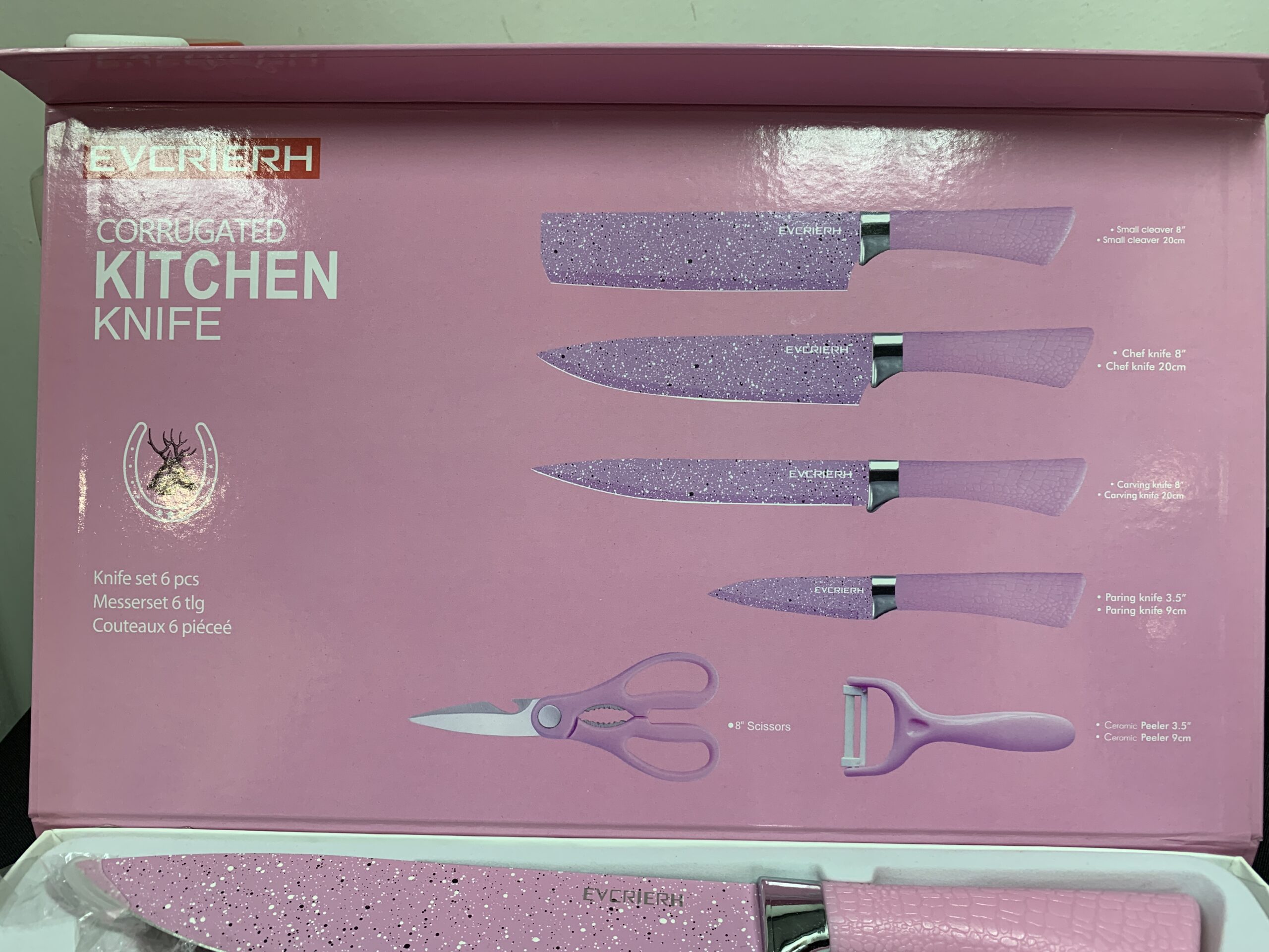 Evcrierh 6 pce knife set Knife Set Cash Converters