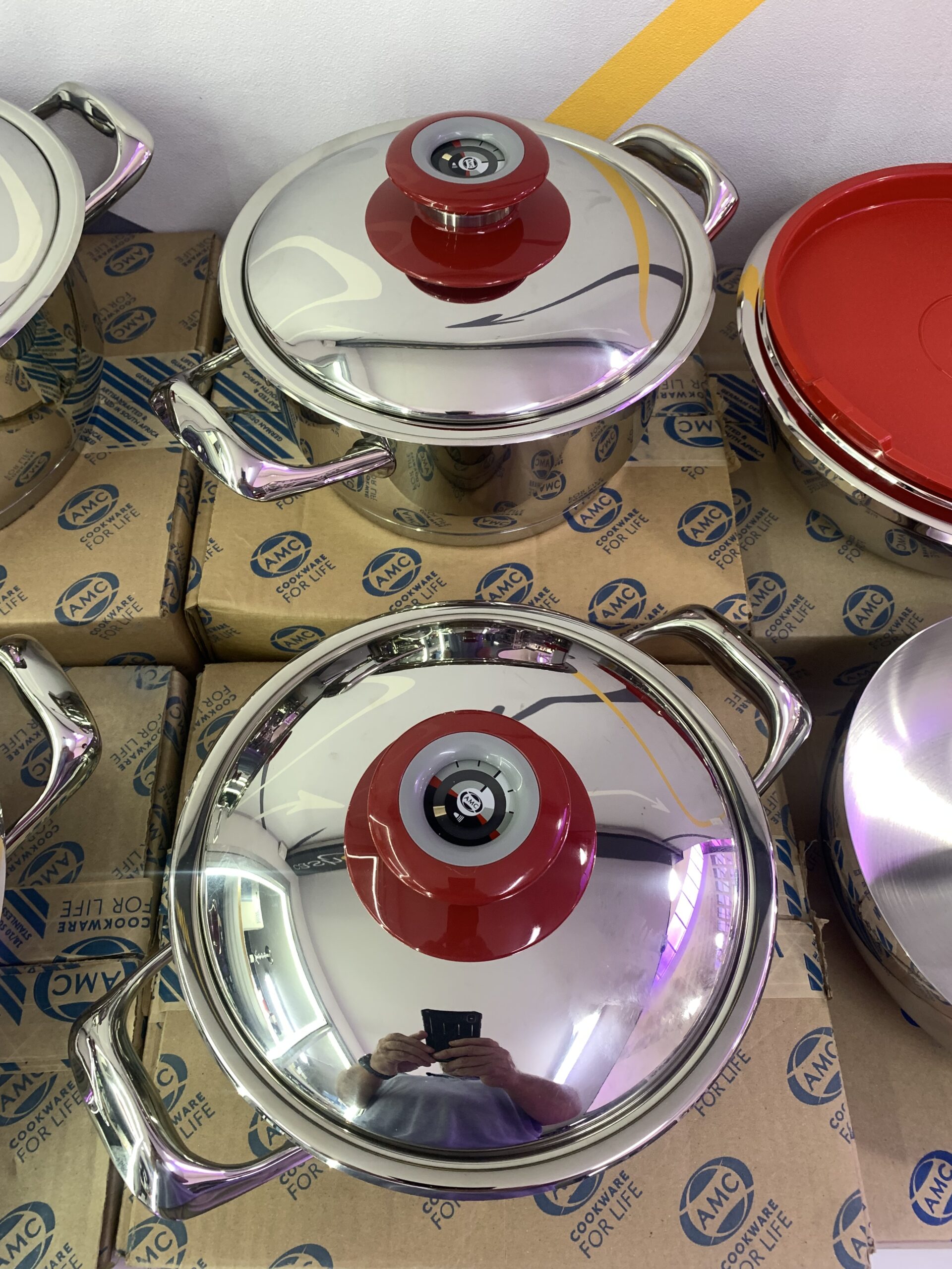 AMC 11 piece pot set Pots, Pans, Bowls Cash Converters